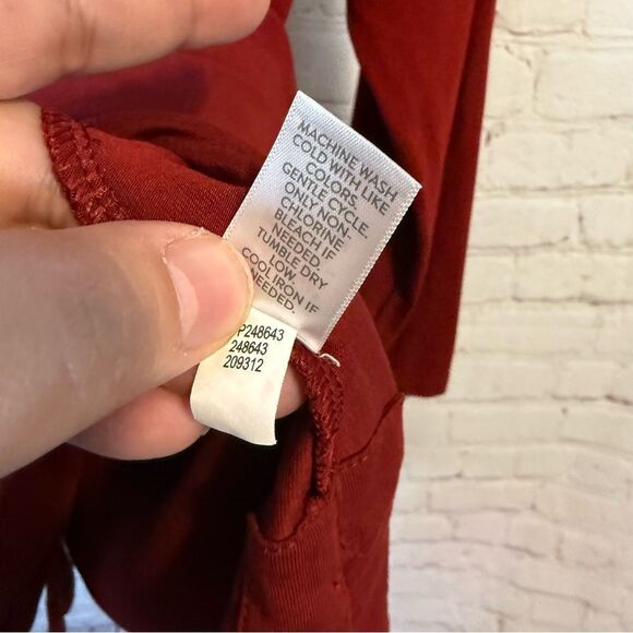 J Jill Luxe Supima High Low Turtleneck Tunic size XL tall - Picture 7 of 7